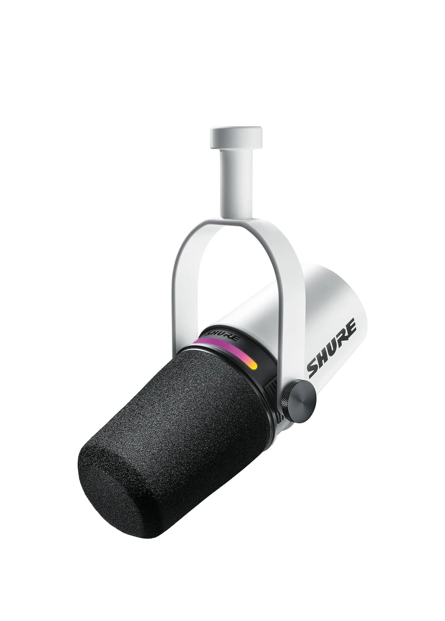 Shure MV7+ Dinamik Podcast Mikrofonu (BEYAZ) | Sesçi Baba